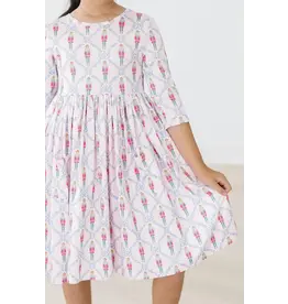 Mila & Rose Mila & Rose- Pink Nutcracker Pocket Twirl Dress