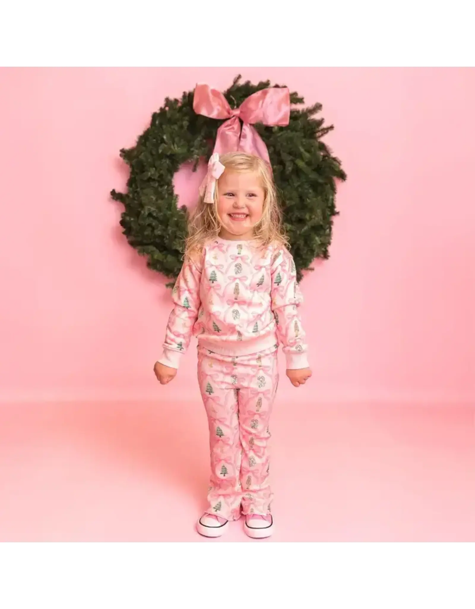 Sweet Wink- Nutcracker Trellis Christmas Sweatshirt: Ballet