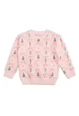 Sweet Wink- Nutcracker Trellis Christmas Sweatshirt: Ballet