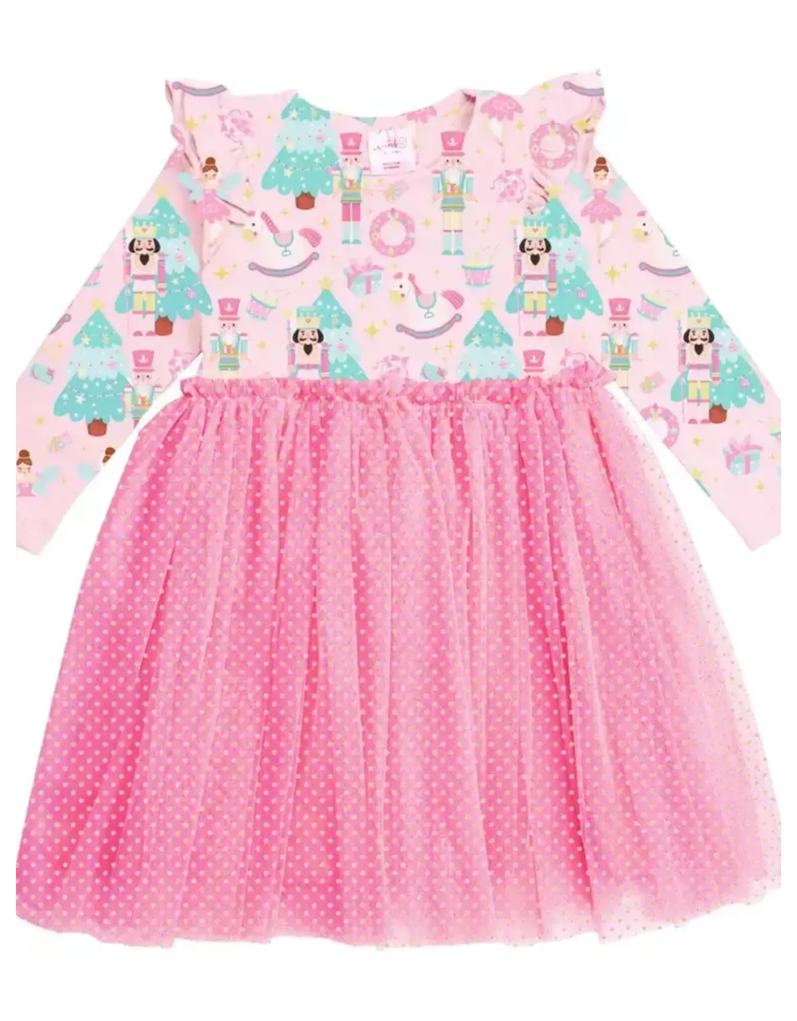 Sweet Wink- Nutcracker Christmas L/S Tulle Dress