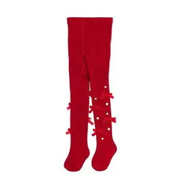 Sweet Wink - Ruby Red Bedazzled Tights