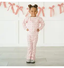 Sweet Wink- Candy Cane Lane Christmas Sweatshirt: Ballet