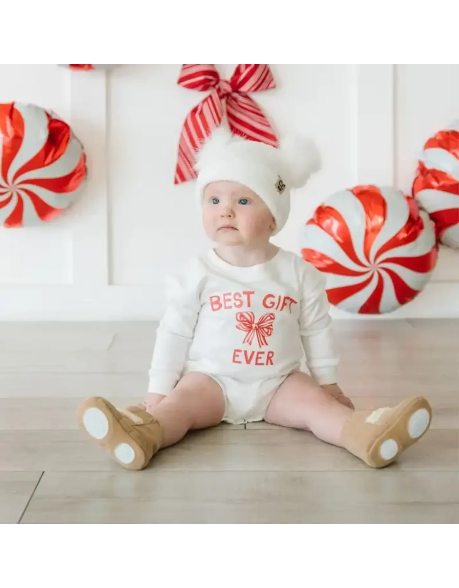 Sweet Wink- Best Gift Ever Christmas L/S Romper