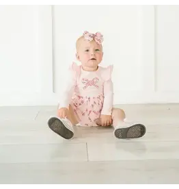 Sweet Wink- Candy Cane Confetti Christmas Tutu Bodysuit