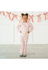 Sweet Wink- Candy Cane Lane Christmas Flare Legging