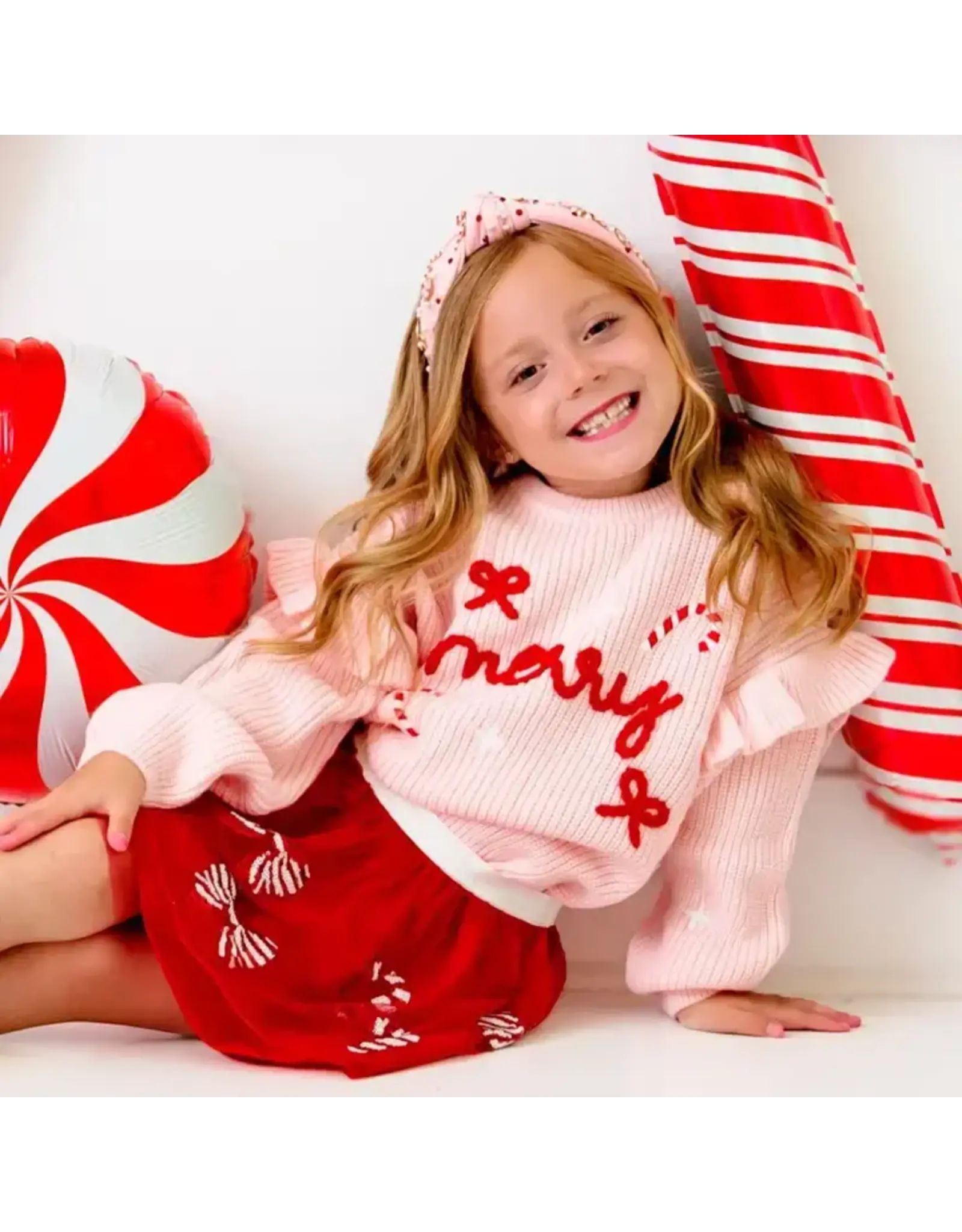 Sweet Wink-  Coquette Merry Christmas Knit Sweater