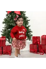 Sweet Wink-  Holly Jolly Bow Christmas Knit Sweater