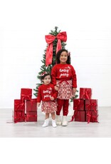 Sweet Wink-  Holly Jolly Bow Christmas Knit Sweater