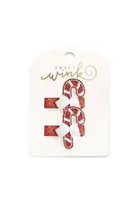 Sweet Wink- Candy Cane Christmas Clip Set