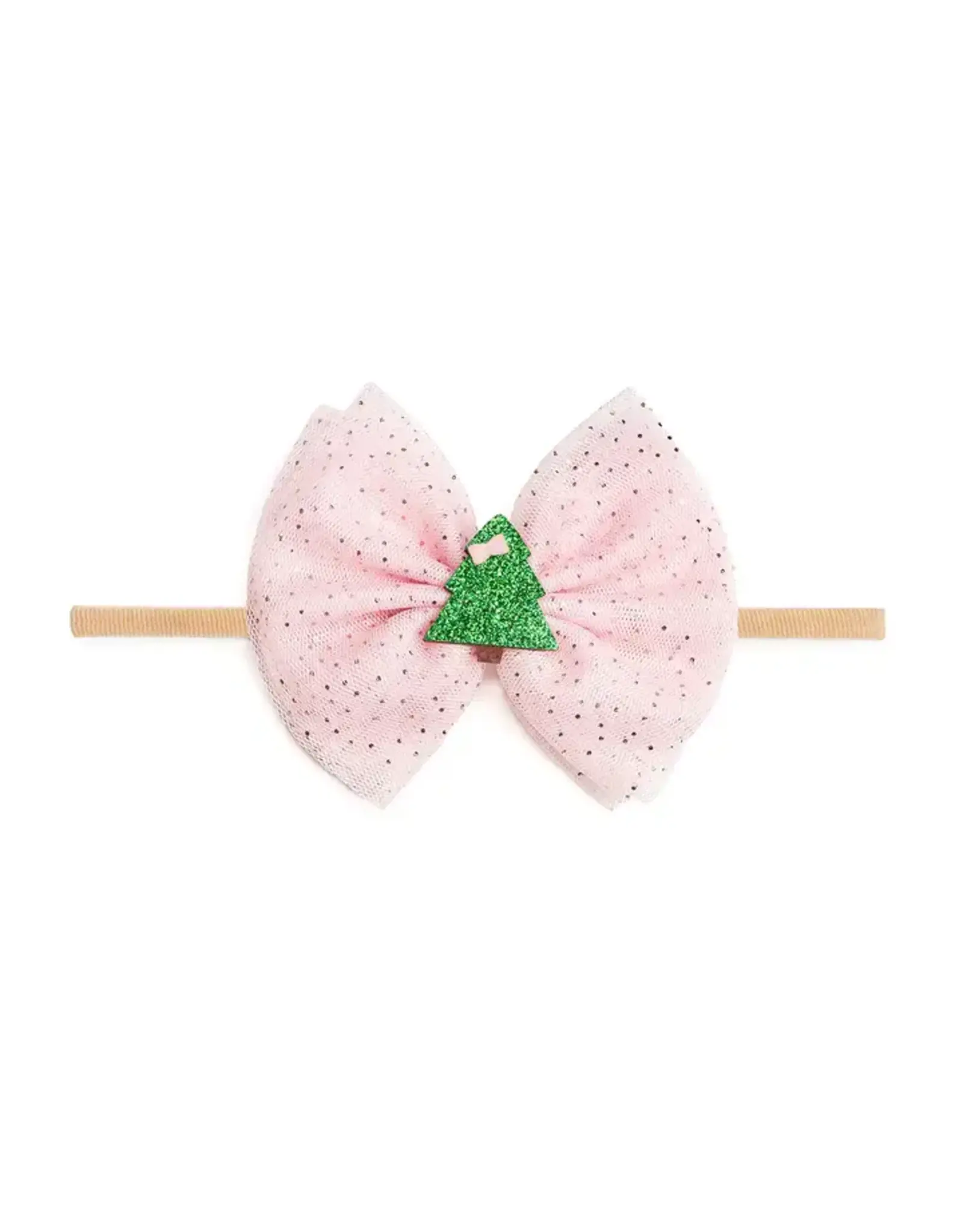 Sweet Wink- Christmas Tree Tulle Soft Headband
