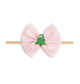 Sweet Wink- Christmas Tree Tulle Soft Headband