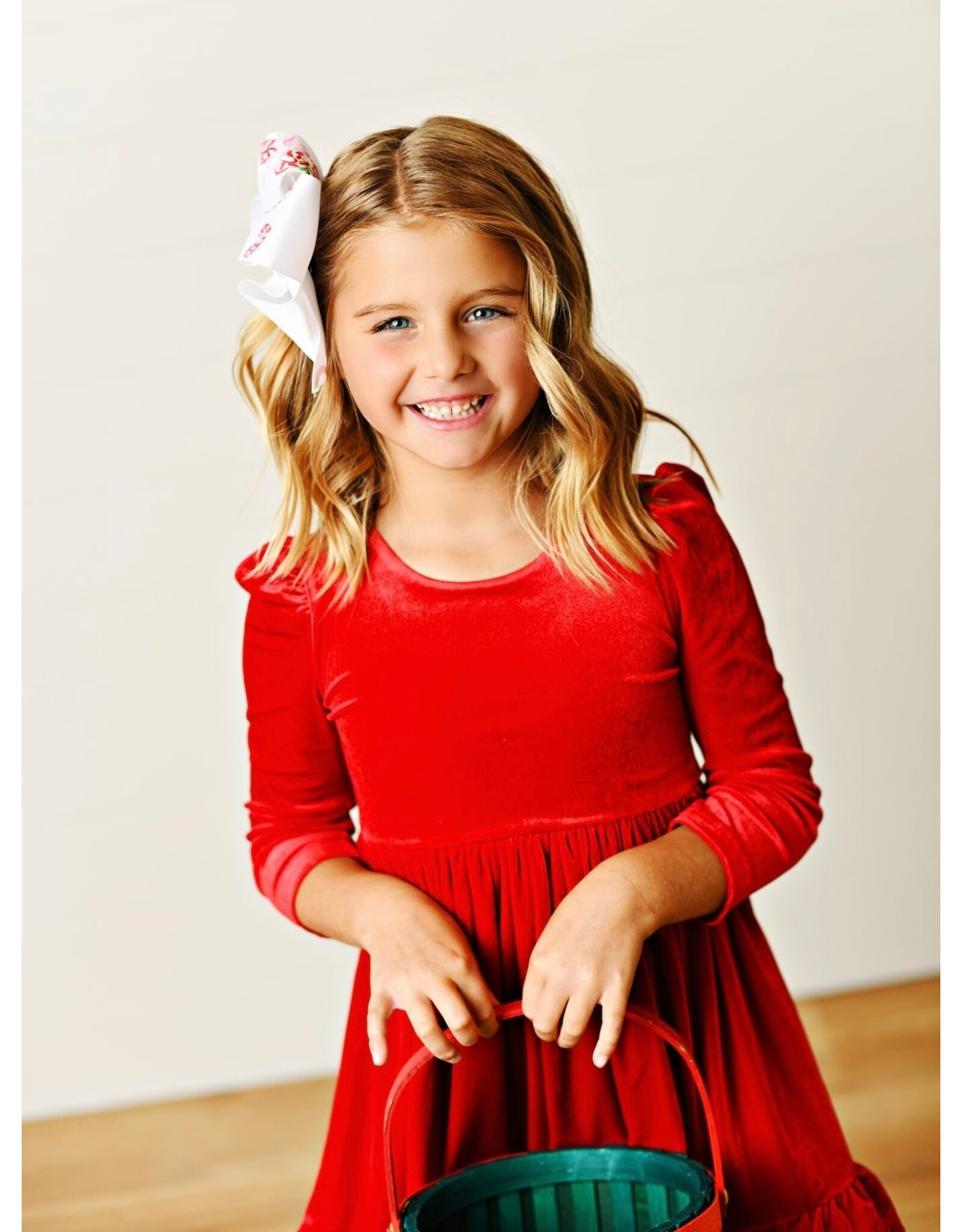 Swoon Baby Swoon Baby- Red Velvet Dress