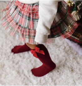 Sweet Wink- Christmas Plaid Tiered Tutu
