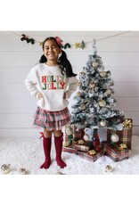 Sweet Wink- Christmas Plaid Tiered Tutu