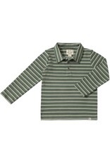 Me & Henry Me & Henry- Spencer Polo: Forest/Navy