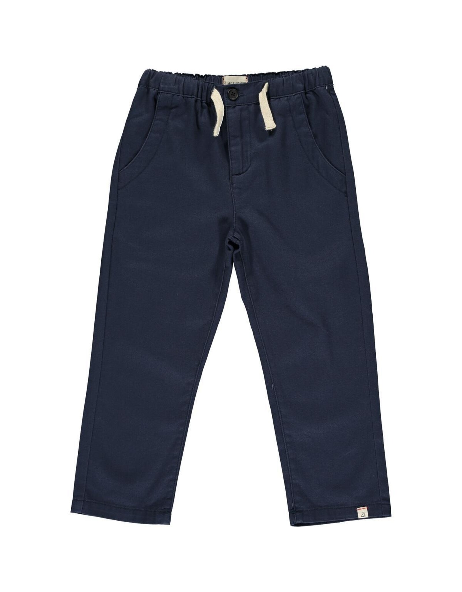 Me & Henry Me & Henry- Jay Twill Pants: Navy