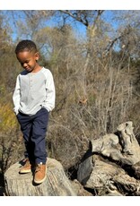 Me & Henry Me & Henry- Jay Twill Pants: Navy