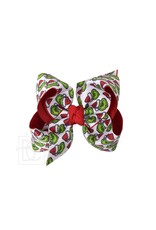 Beyond Creations Beyond Creations- Grinch Layered 5.5" Knot Bow