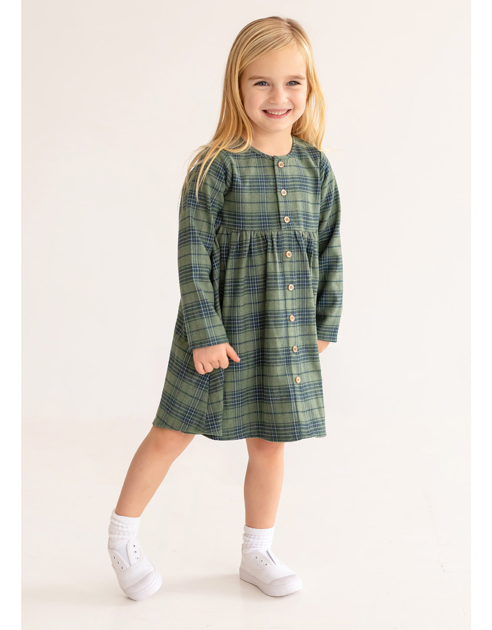 Mabel & Honey Mabel & Honey- Cozy Creatures Dress