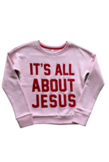 Sweet Soul- It’s All About Jesus Emb Sweatshirt