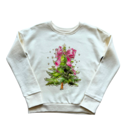 Sweet Soul- Coquette Christmas Tree Sweatshirt