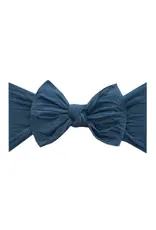 Baby Bling Baby Bling- Classic Knot Headband: Slate Blue