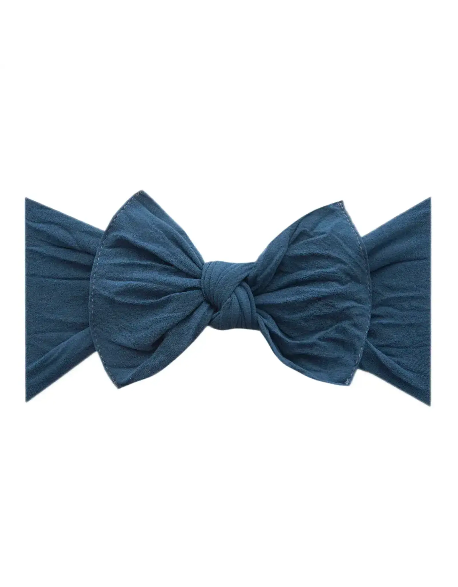 Baby Bling Baby Bling- Classic Knot Headband: Slate Blue