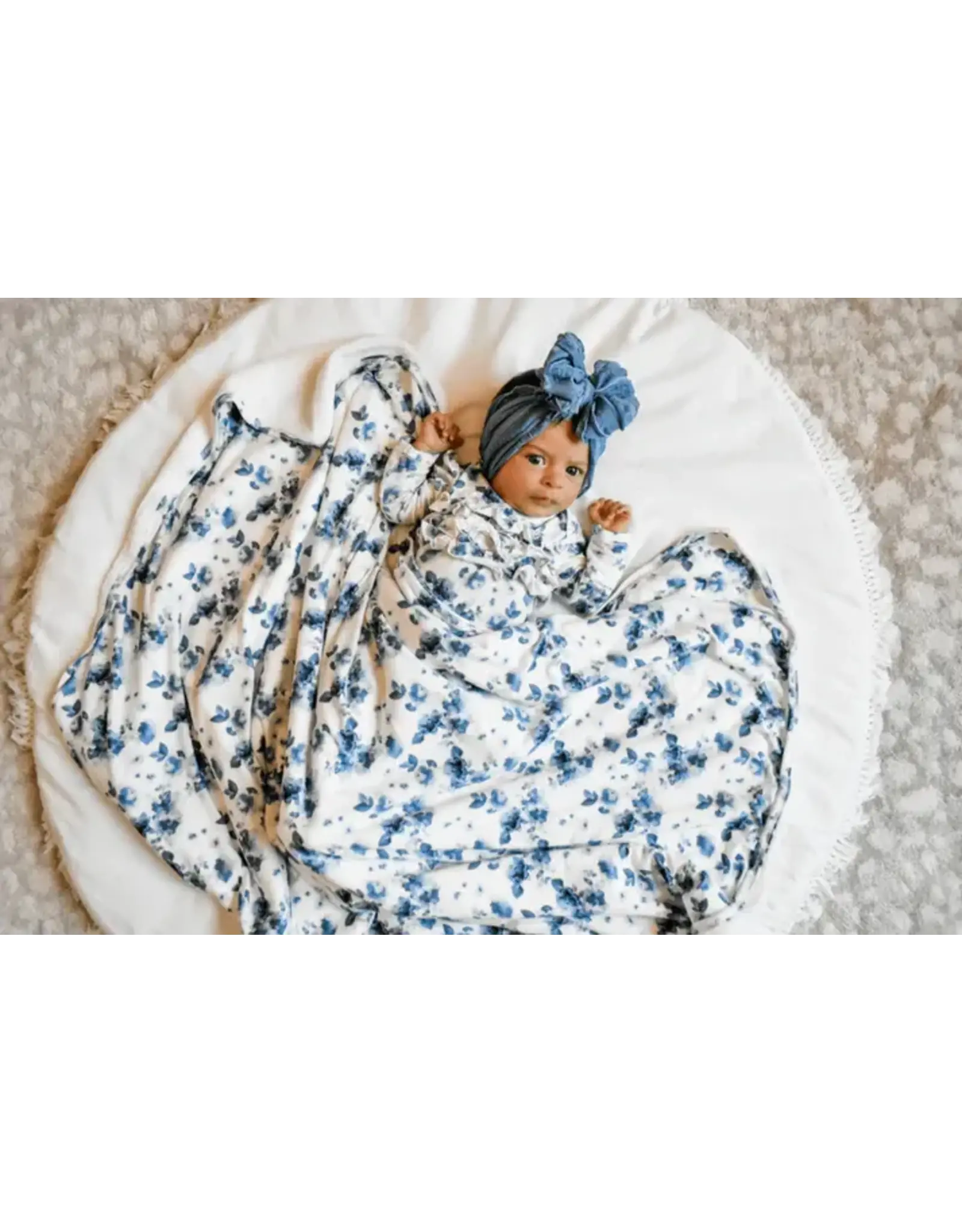 Rockin' Royalty Baby Rockin' Royalty Baby- Blue Bell Bliss Swaddle