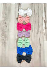Double Waffle Bow Headband