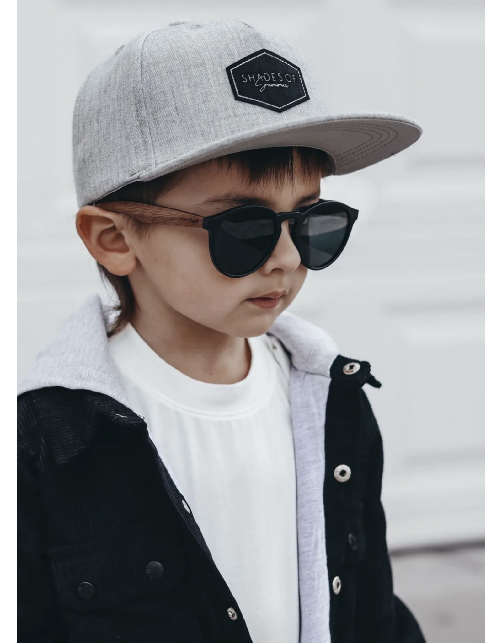 Shades of Summer- Haze Gray Snapback