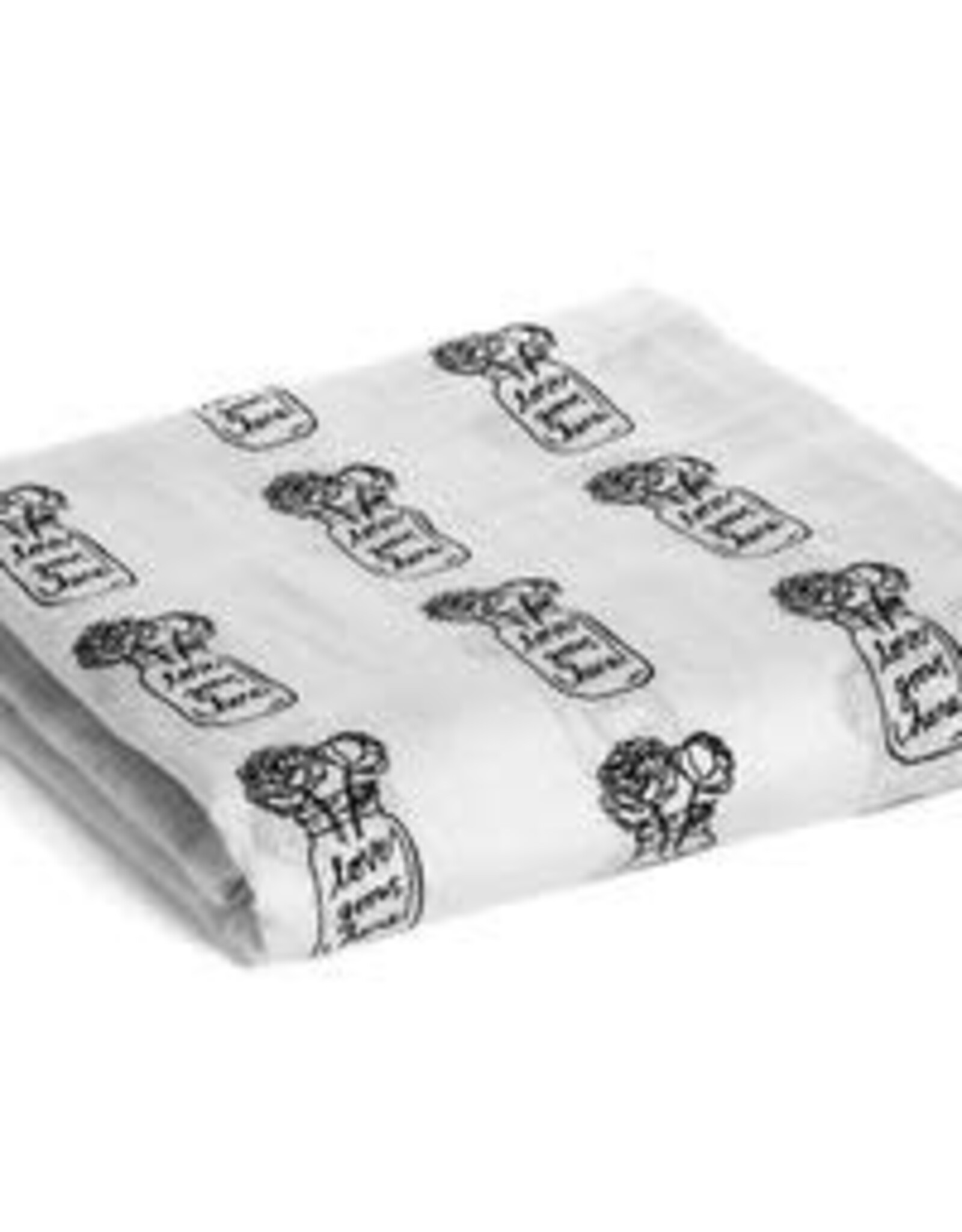 Modern Burlap Modern Burlap - Love Grows Here Swaddle