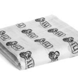 Modern Burlap Modern Burlap - Love Grows Here Swaddle