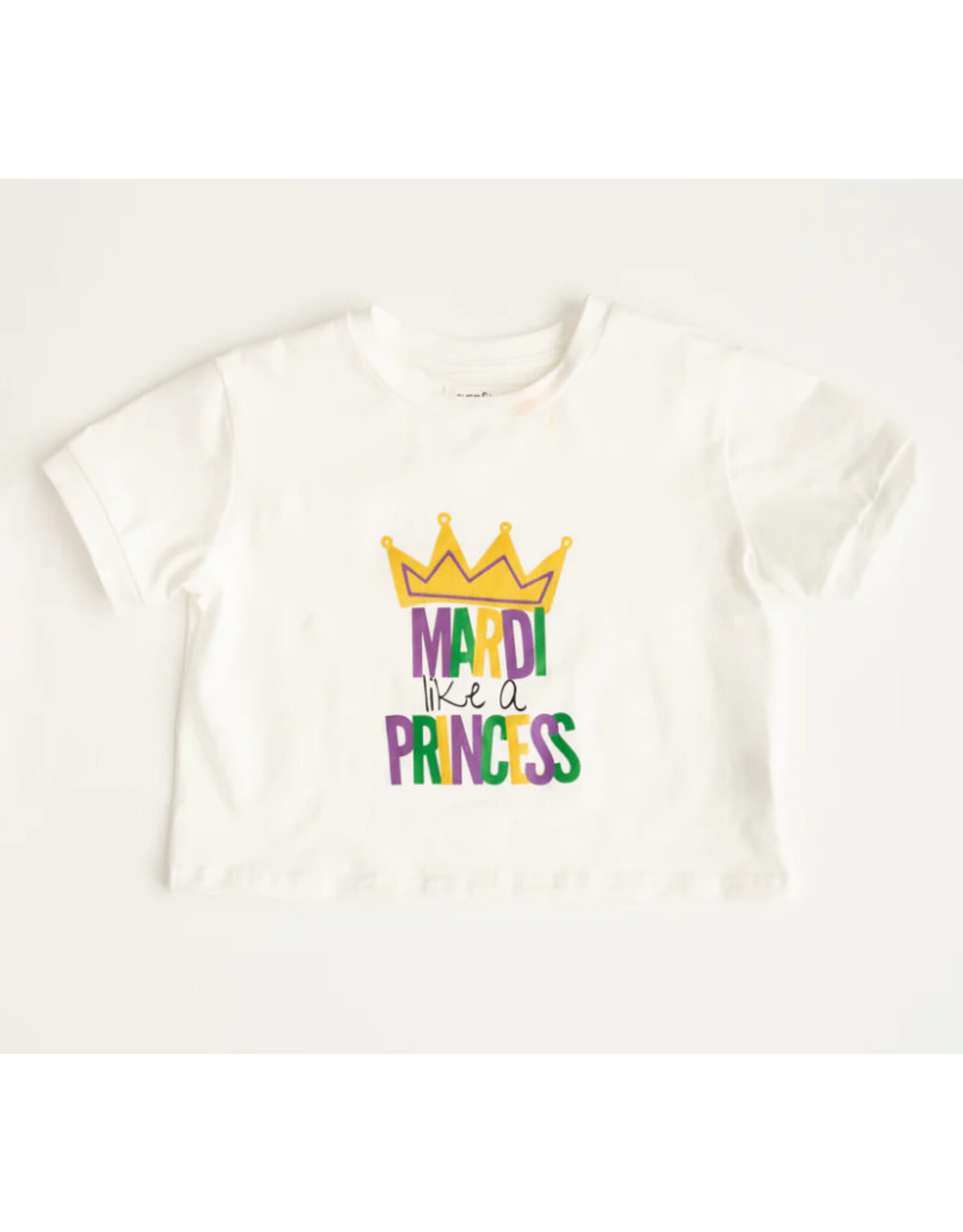 Evie's Closet Evie's Closet- Mardi Like A Princess TShirt
