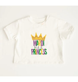 Evie's Closet Evie's Closet- Mardi Like A Princess TShirt