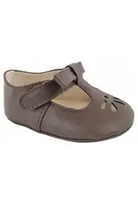 Baby Deer- Brynna T-Strap Bow Brown Shoe