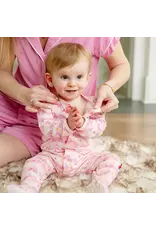 Magnetic Me Magnetic Me- Pink Apres Chic Modal Footie