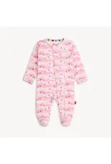 Magnetic Me Magnetic Me- Pink Apres Chic Modal Footie