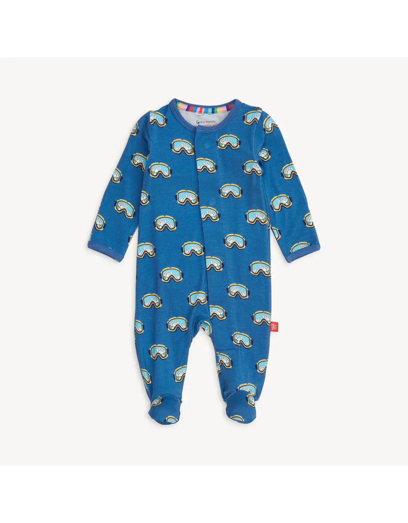 Magnetic Me Magnetic Me- Blue Powder Playtime Modal Footie