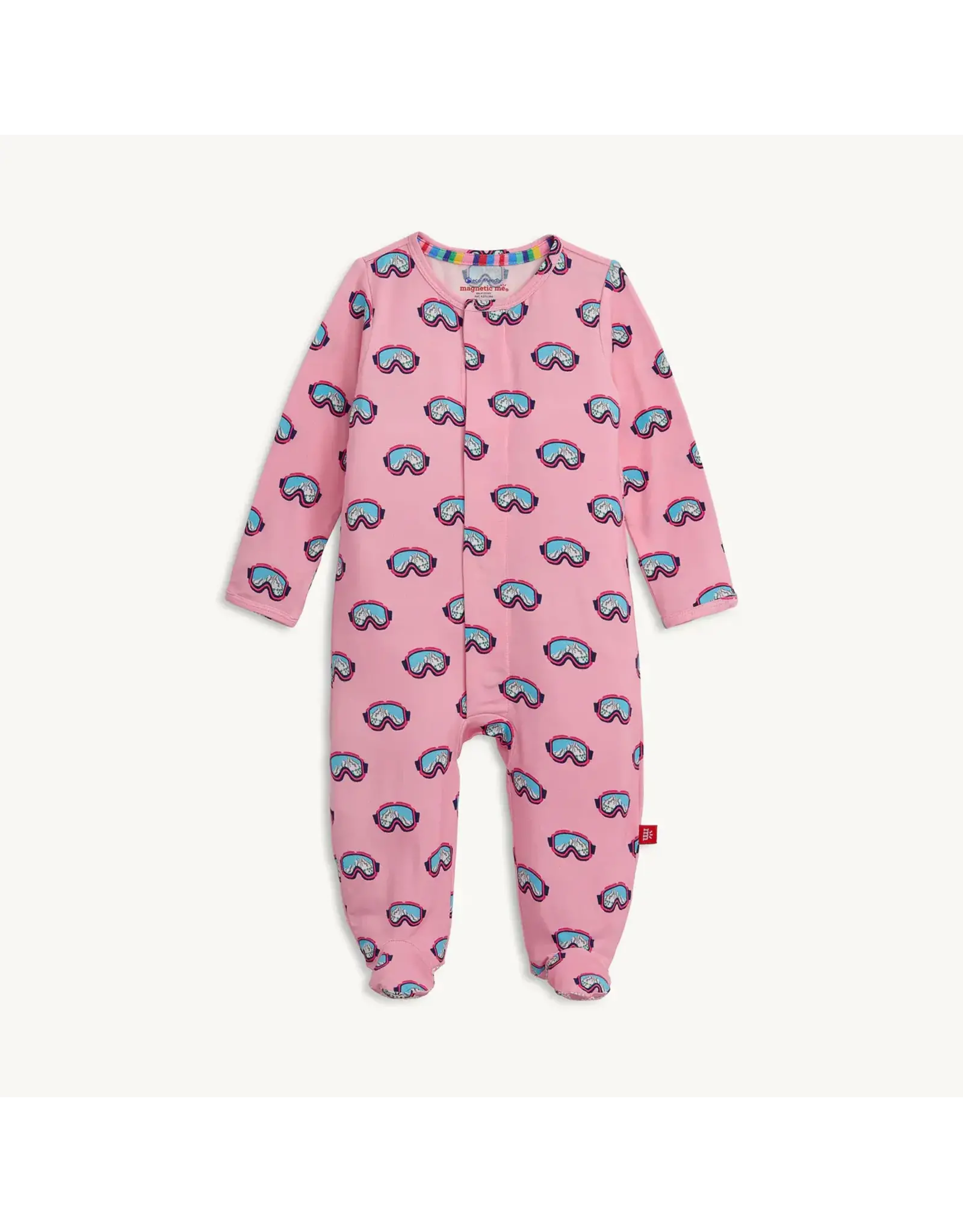 Magnetic Me Magnetic Me- Pink Powder Playtime Modal Footie