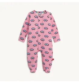 Magnetic Me Magnetic Me- Pink Powder Playtime Modal Footie