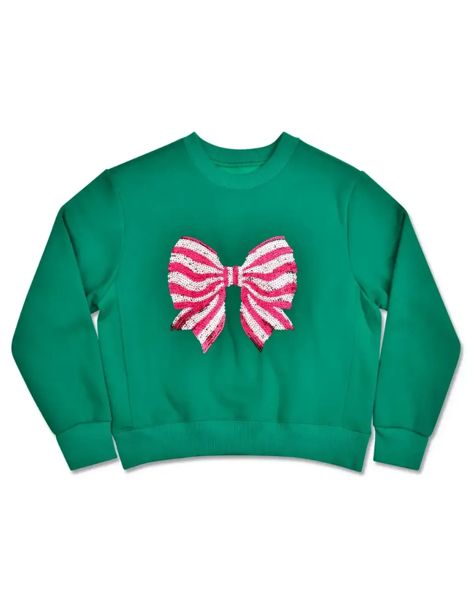 Iscream Iscream- Bow Sequins Sweatshirt