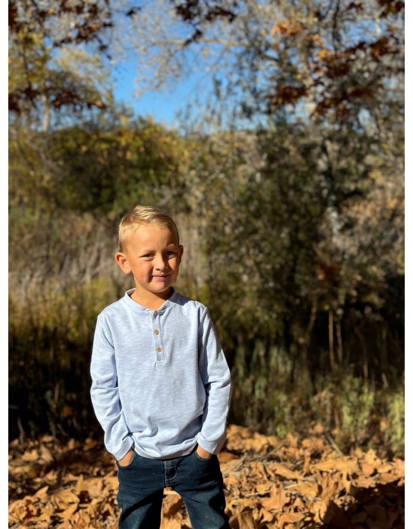 Me & Henry Me & Henry- Adams Henley: Pale Blue
