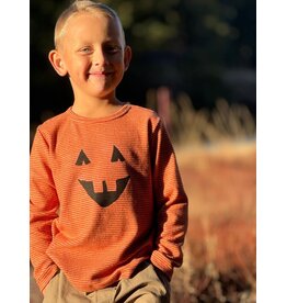 Me & Henry Me & Henry- Pumpkin Smile Printed Tee