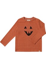 Me & Henry Me & Henry- Pumpkin Smile Printed Tee