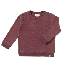 Me & Henry Me & Henry- Burgundy Tarquin Sweatshirt