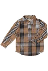 Me & Henry Me & Henry- Atwood: Brown/Blk/Red Plaid Shirt