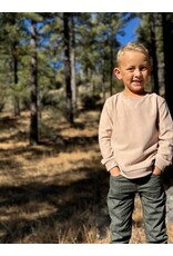 Me & Henry Me & Henry- Tarquin: Tan Cosy Sweatshirt