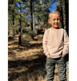 Me & Henry Me & Henry- Tarquin: Tan Cosy Sweatshirt