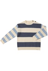 Me & Henry Me & Henry- Ricardo: Navy/Blue Colour Block Sweater