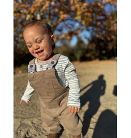 Me & Henry Me & Henry- Harrison Cord Tan Overalls